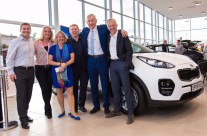 Sue travels the country hosting a series of Kia previews