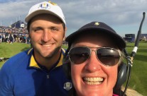 Jon Rahm and Sue